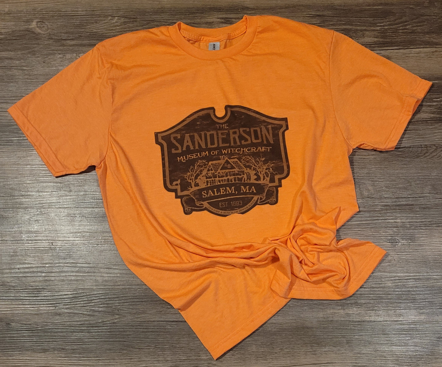 Sanderson Museum of Witchcraft Hocus Pocus Bleach (or no bleach) Style Shirt