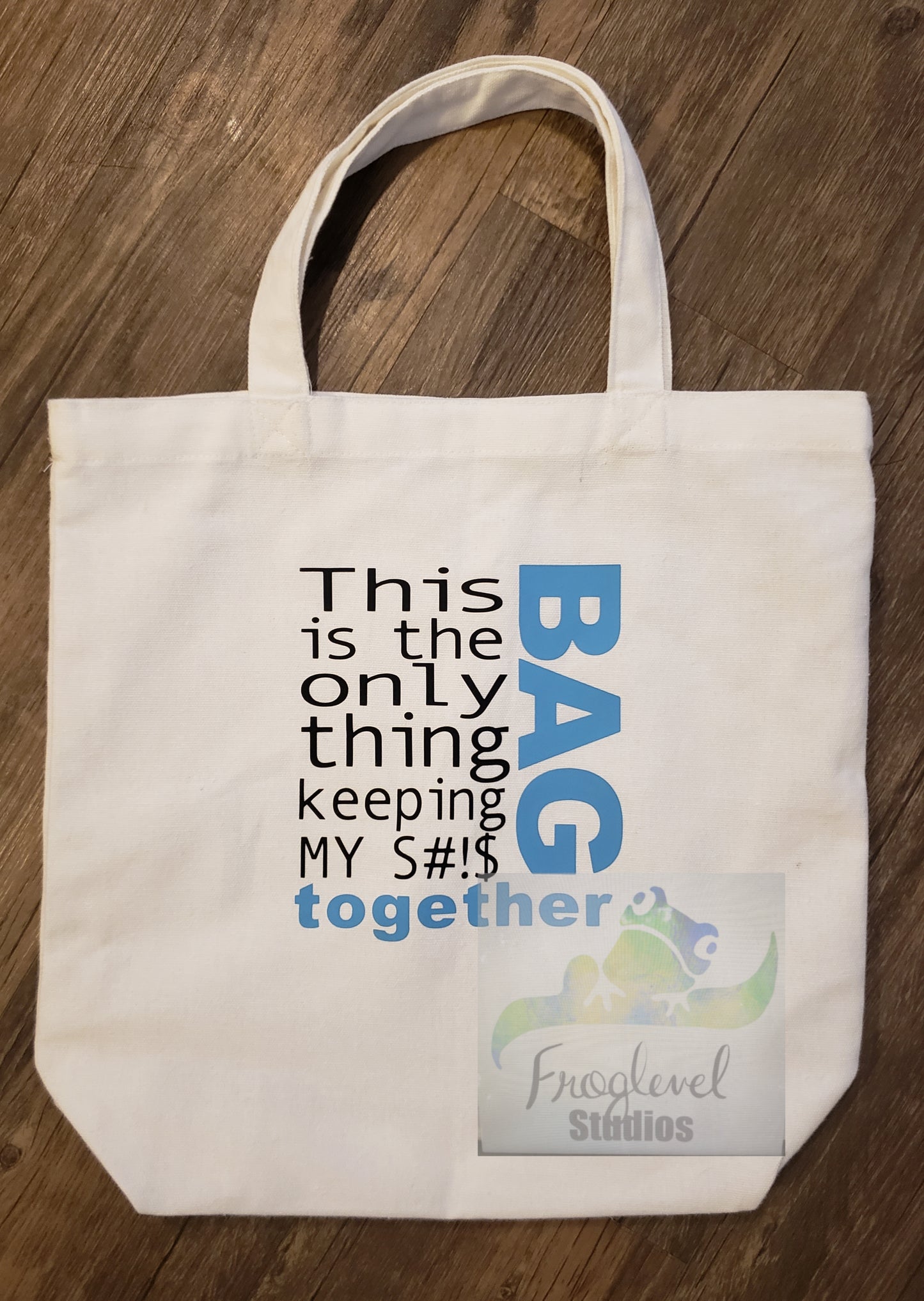 White Canvas Tote Bag