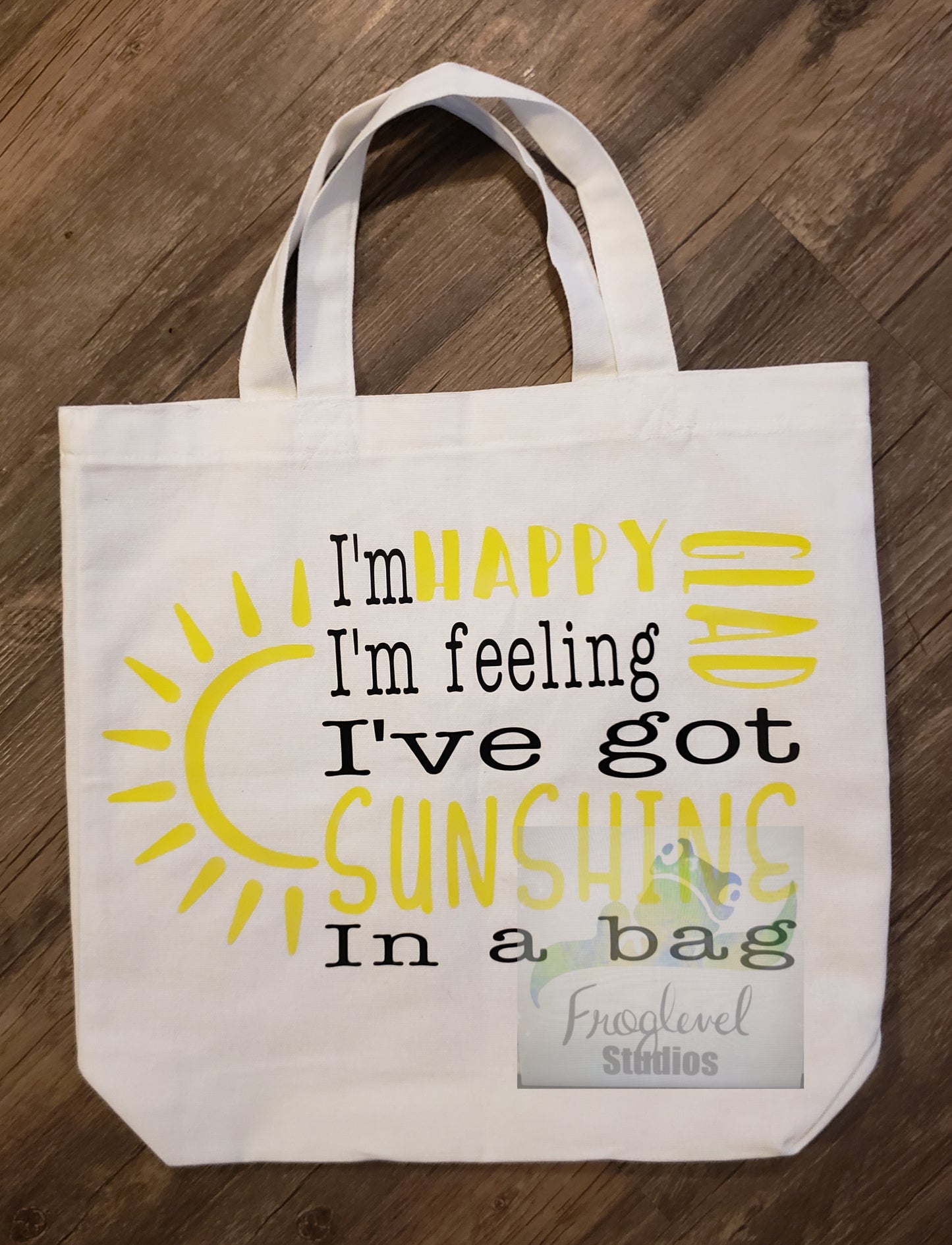 White Canvas Tote Bag