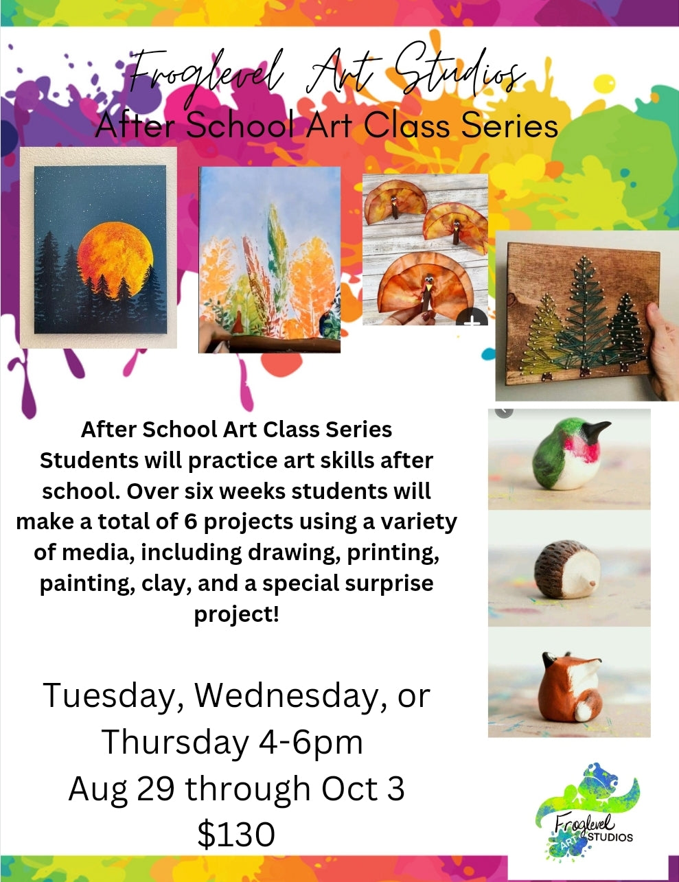 After School Art Class Series