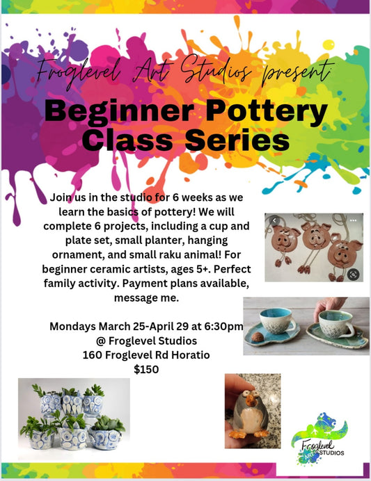 Beginner Pottery Series