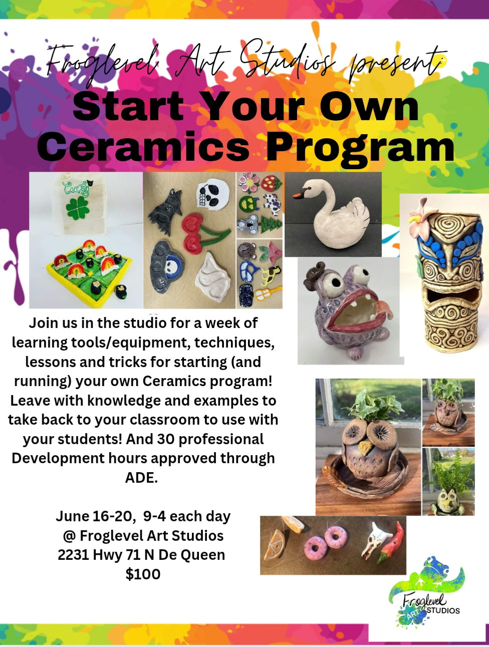 Start Your Own Ceramics Program