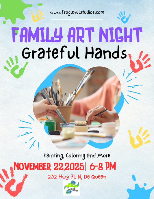 Family Art Night: Grateful Hands