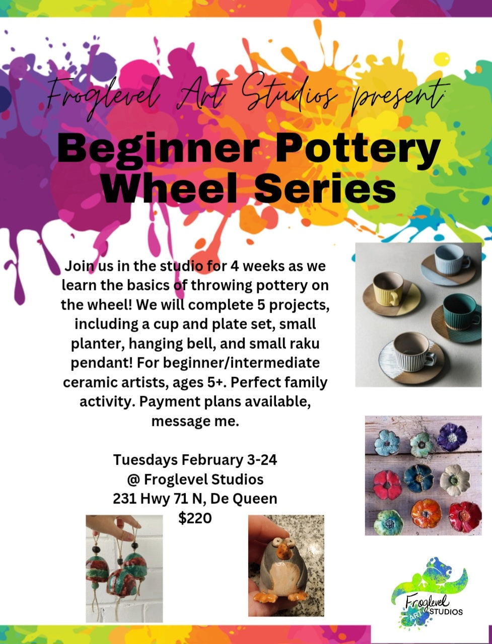 February Pottery Wheel Series