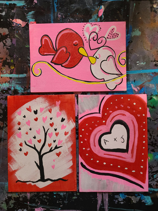 Take & Paint Kit Valentine's Style 2