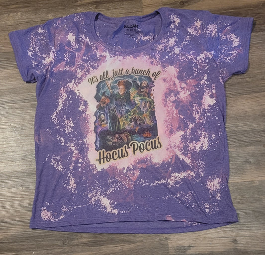 Its Just a Bunch of Hocus Pocus Bleach (or no bleach) Style Shirt