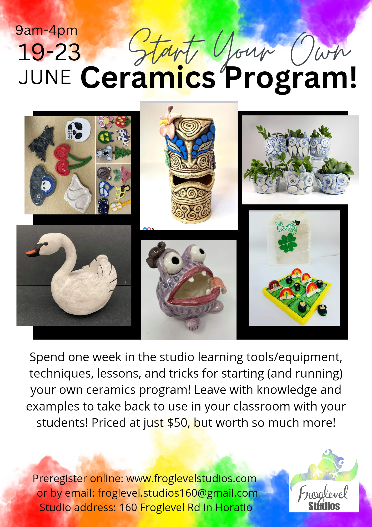 How to Start Your Own Ceramics Program Professional Development Workshop