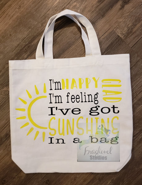 White Canvas Tote Bag