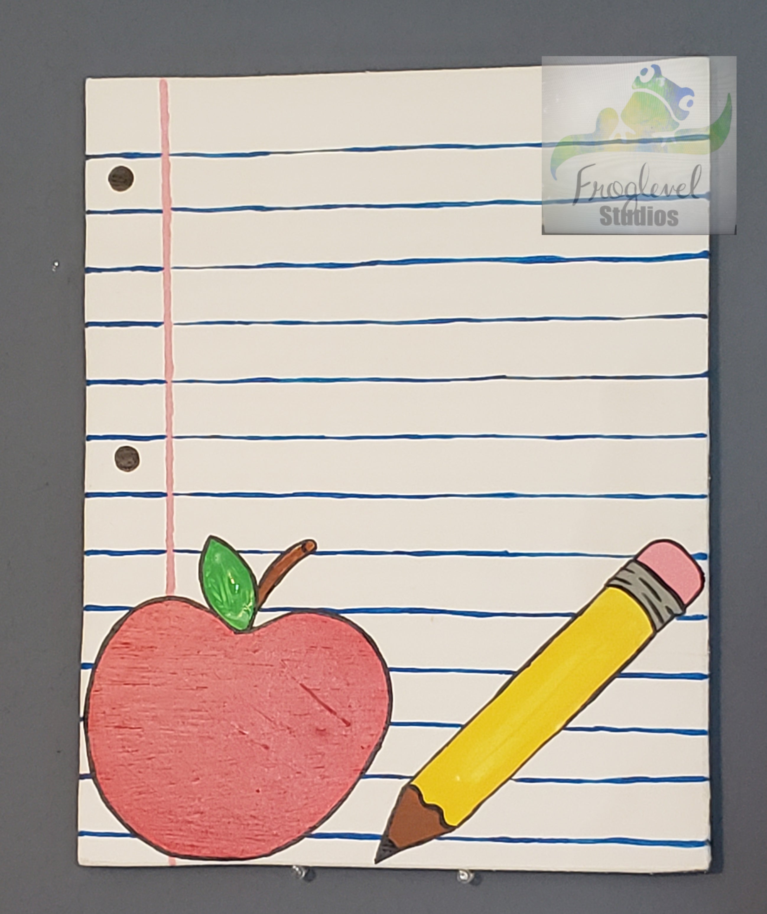 Paper Style Door Sign – Froglevel Studios