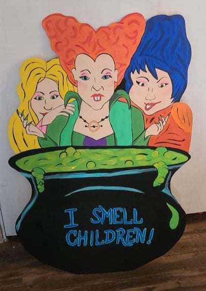 4 ft "I Smell Children" Yard Sign